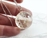 Bridal Lace Keepsake Pendant