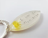 Custom Handwriting Keepsake Keychain or Pendant