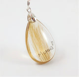 Personalised Hair & Handwriting Memory Pendant