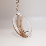 Beautiful Teardrop Pendant with Hair