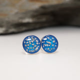 Ashes Keepsake Stud Earrings – Sterling Silver or Gold Filled