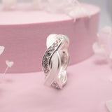 Entwined Breastmilk Keepsake Ring