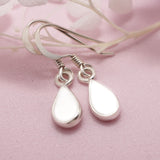 Small Teardrop Breastmilk Keepsake Earrings