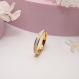 Breastmilk Keepsake Inlay Ring