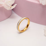 Breastmilk Keepsake Inlay Ring