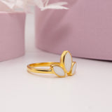 Blossom Breastmilk Keepsake Ring