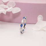 Marquise Breastmilk Keepsake Ring with Birthstone