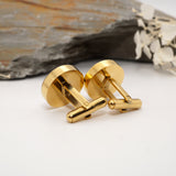 Gold Plated Ashes Keepsake Cufflinks