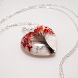 ''Tree of Life'' Hair Keepsake Necklace