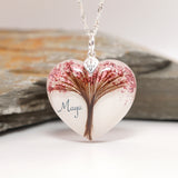 ''Tree of Life'' Breastmilk & Hair Keepsake Pendant