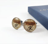 Lock of Hair Cufflinks