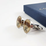Lock of Hair Cufflinks
