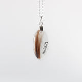 Oval Pendant with Lock of Hair