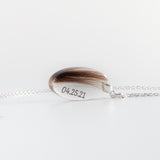 Oval Pendant with Lock of Hair