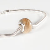 Memorial Bead with Hair or Fur