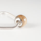 Memorial Bead with Hair or Fur