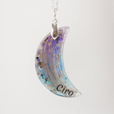 The Purple / Blue Moon Memorial Pendant