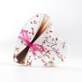 Bespoke Heart Shaped Paperweight with a Lock of Hair