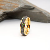 Tungsten Ashes Ring in Gold or Rose Gold