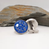 Opal Memorial Ashes Cufflinks