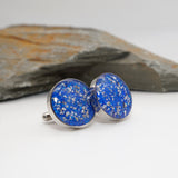Opal Memorial Ashes Cufflinks