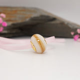 Breastmilk & Lock of Hair Keepsake Bead