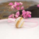 Breastmilk & Lock of Hair Keepsake Bead