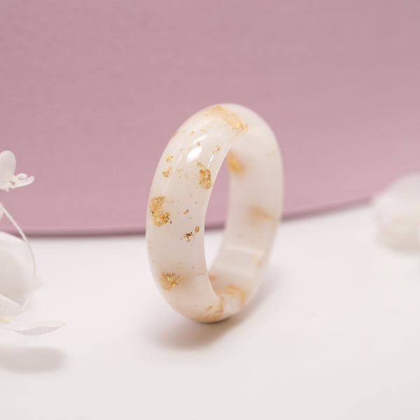 Resin Breastmilk Keepsake Ring