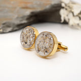 Lock of Hair Cufflinks