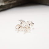 Ashes Keepsake Stud Earrings – Sterling Silver or Gold Filled