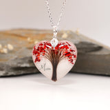 ''Tree of Life'' Hair Keepsake Necklace