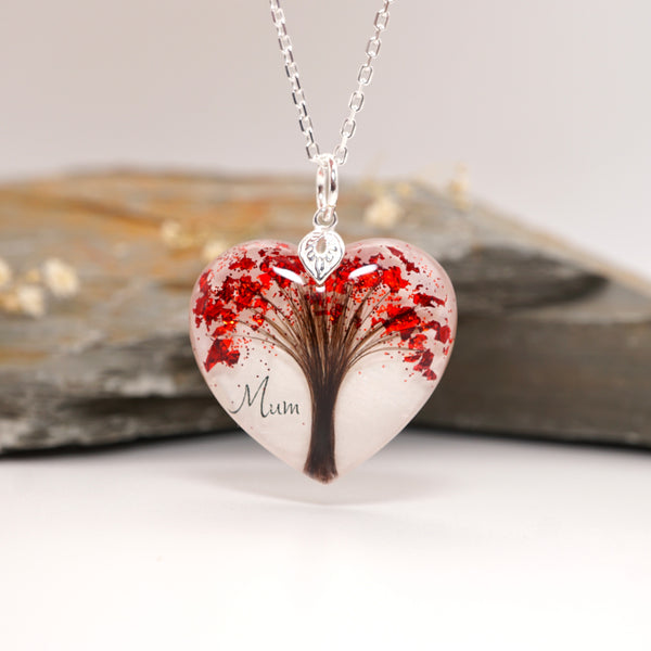 ''Tree of Life'' Hair Keepsake Necklace
