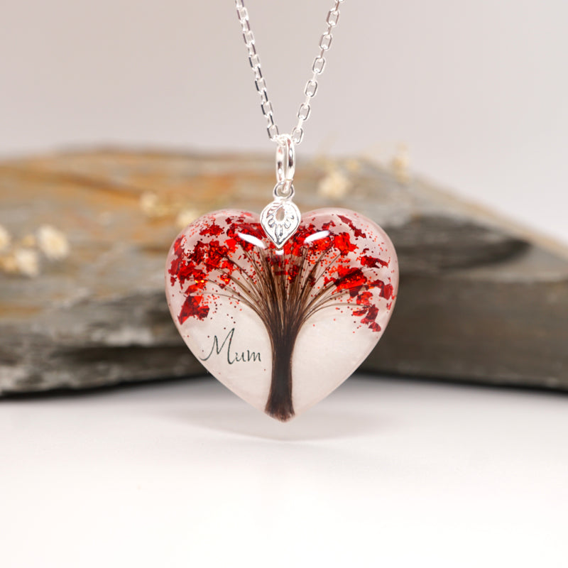 ''Tree of Life'' Hair Keepsake Necklace