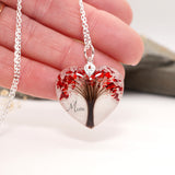 ''Tree of Life'' Hair Keepsake Necklace
