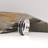 Sterling Silver Memorial Channel Ring