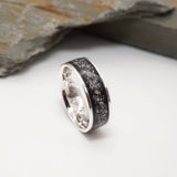 Sterling Silver Memorial Channel Ring