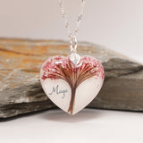 ''Tree of Life'' Breastmilk & Hair Keepsake Pendant