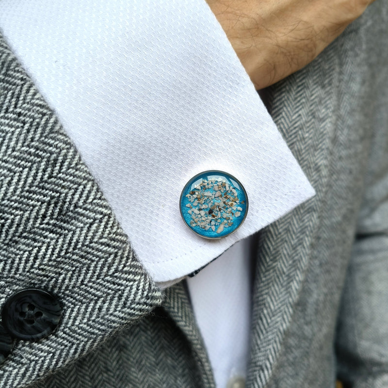 Ashes Keepsake Cufflinks