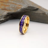 Tungsten Ashes Ring in Gold or Rose Gold