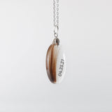 Oval Pendant with Lock of Hair